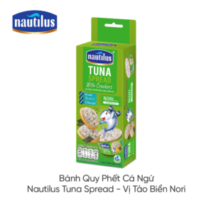 Bánh Quy phết Cá Ngừ - vị tảo biển Nori